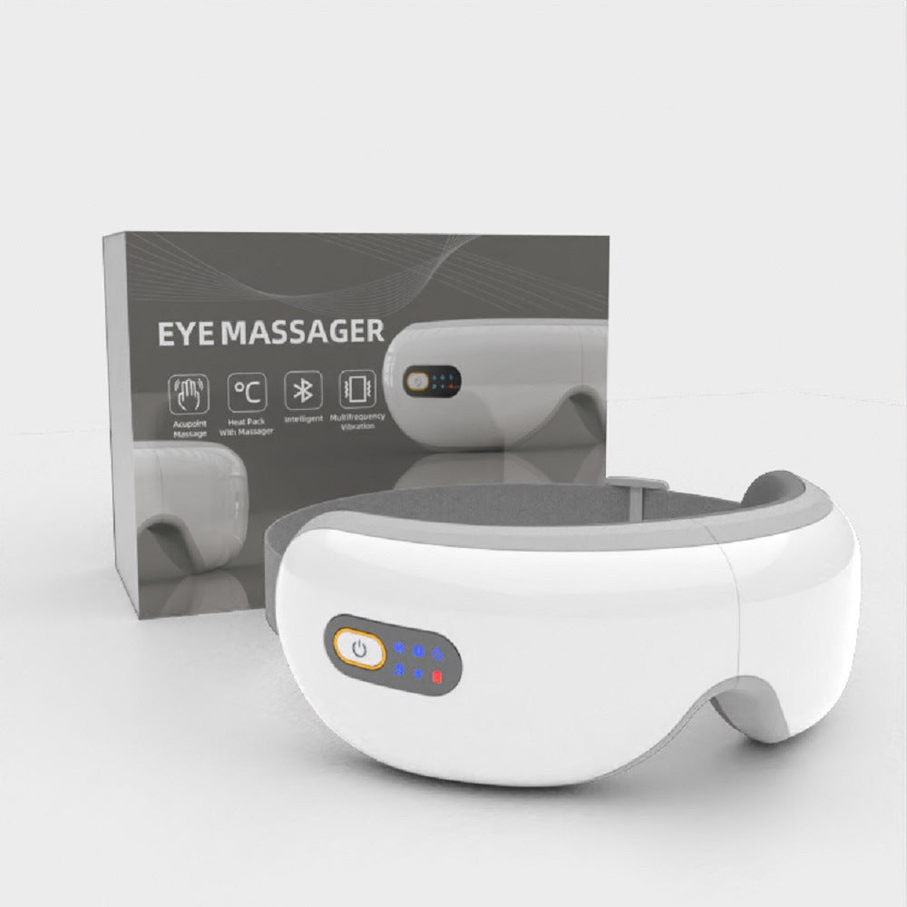 EyeUnwind Eye Massager — Heat, Compression & Bluetooth Relief