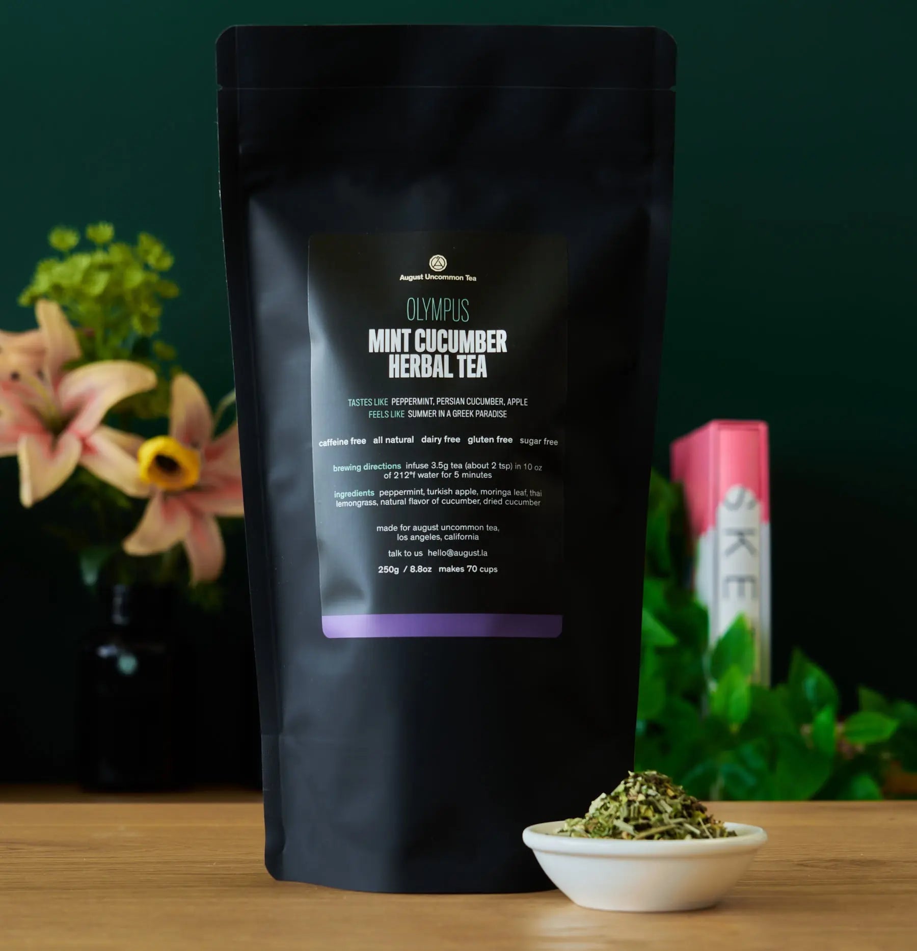 Olympus — Mint Cucumber Herbal Tea