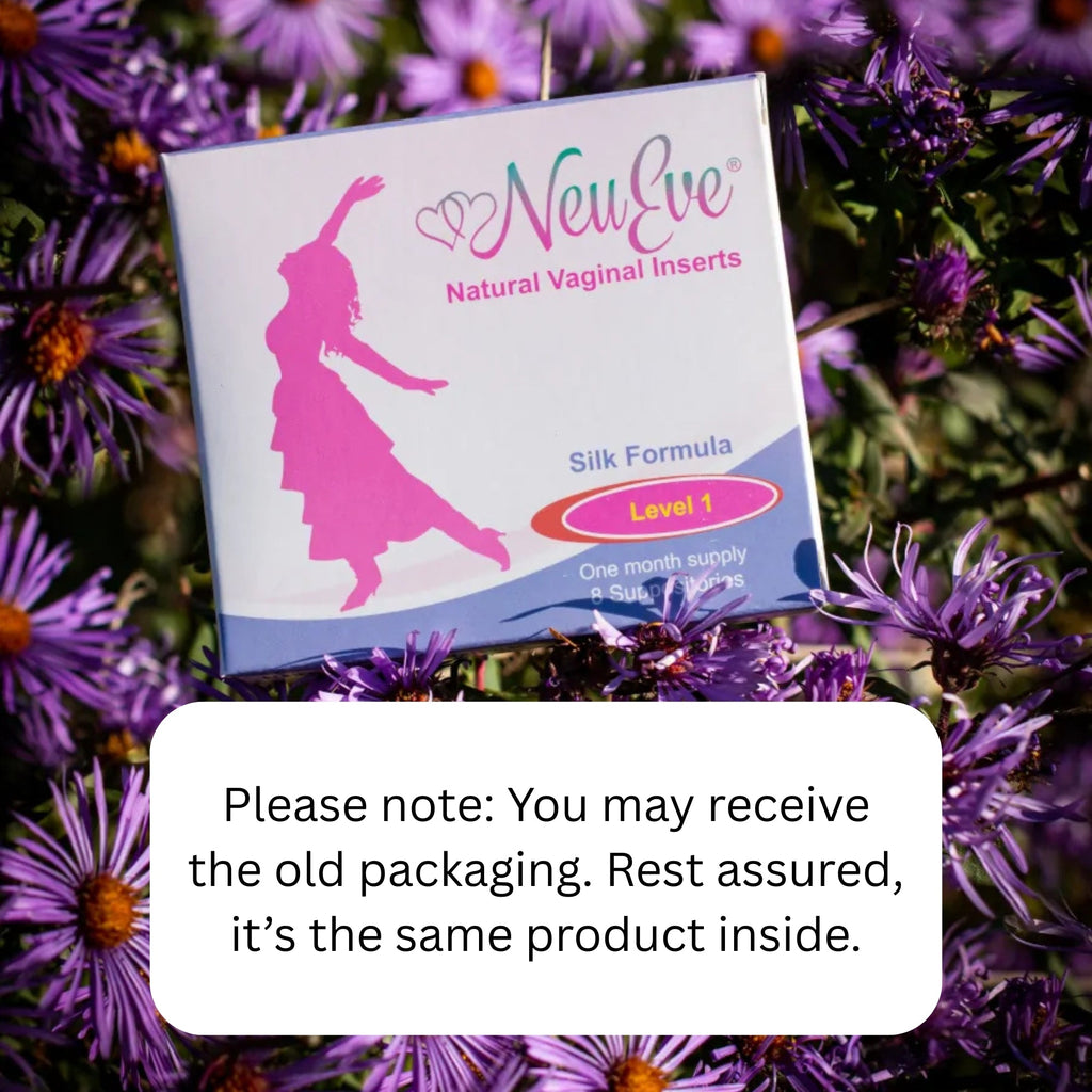 NeuEve Silk | Gentle Natural Vaginal Suppository for Women 50–70
