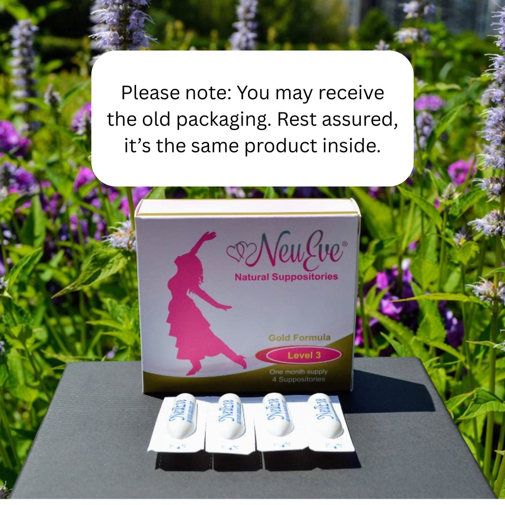 NeuEve Gold | Strongest Natural Vaginal Suppository for Dryness & Odor
