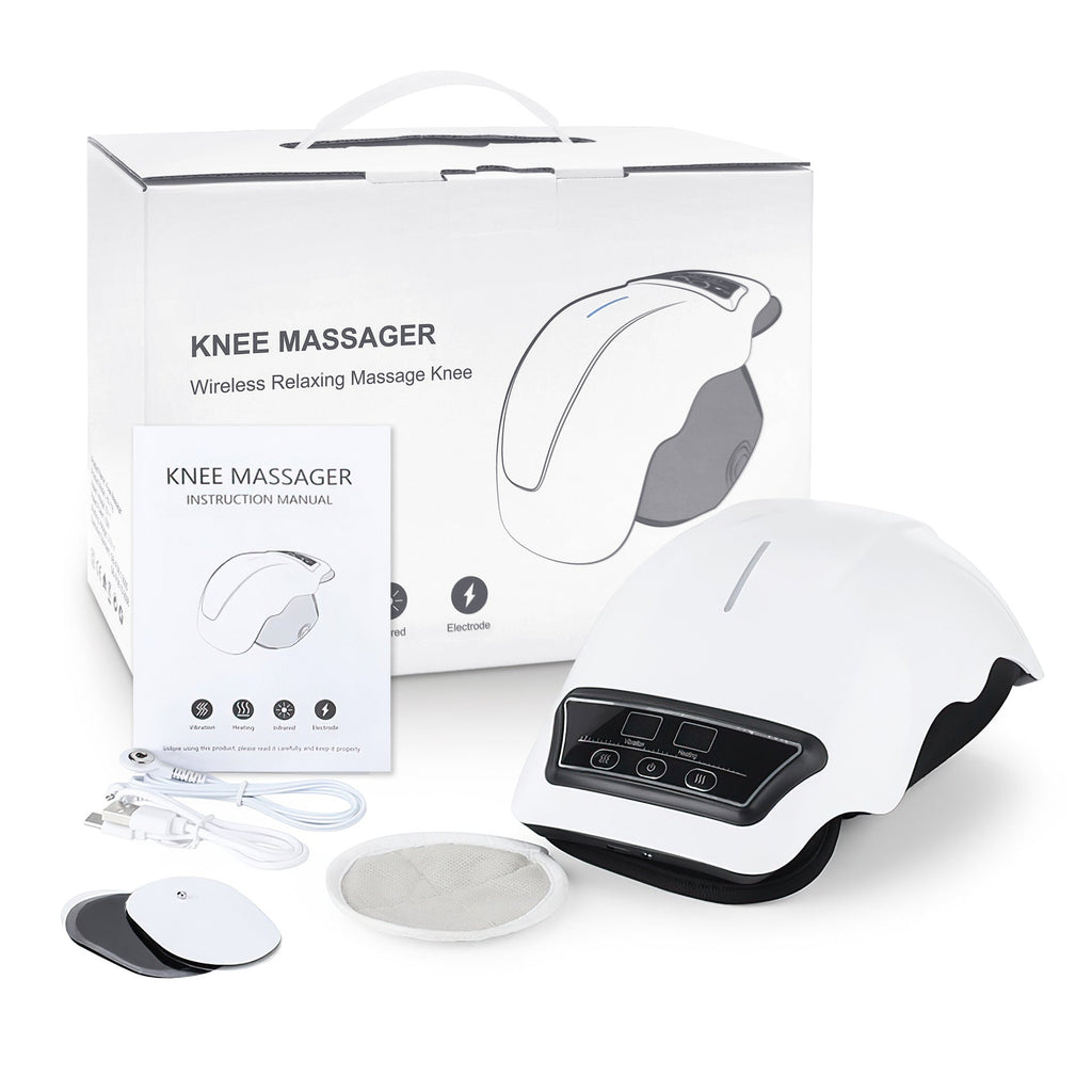 KneeRelief Pro — Heated Knee Massager with Red Light Therapy
