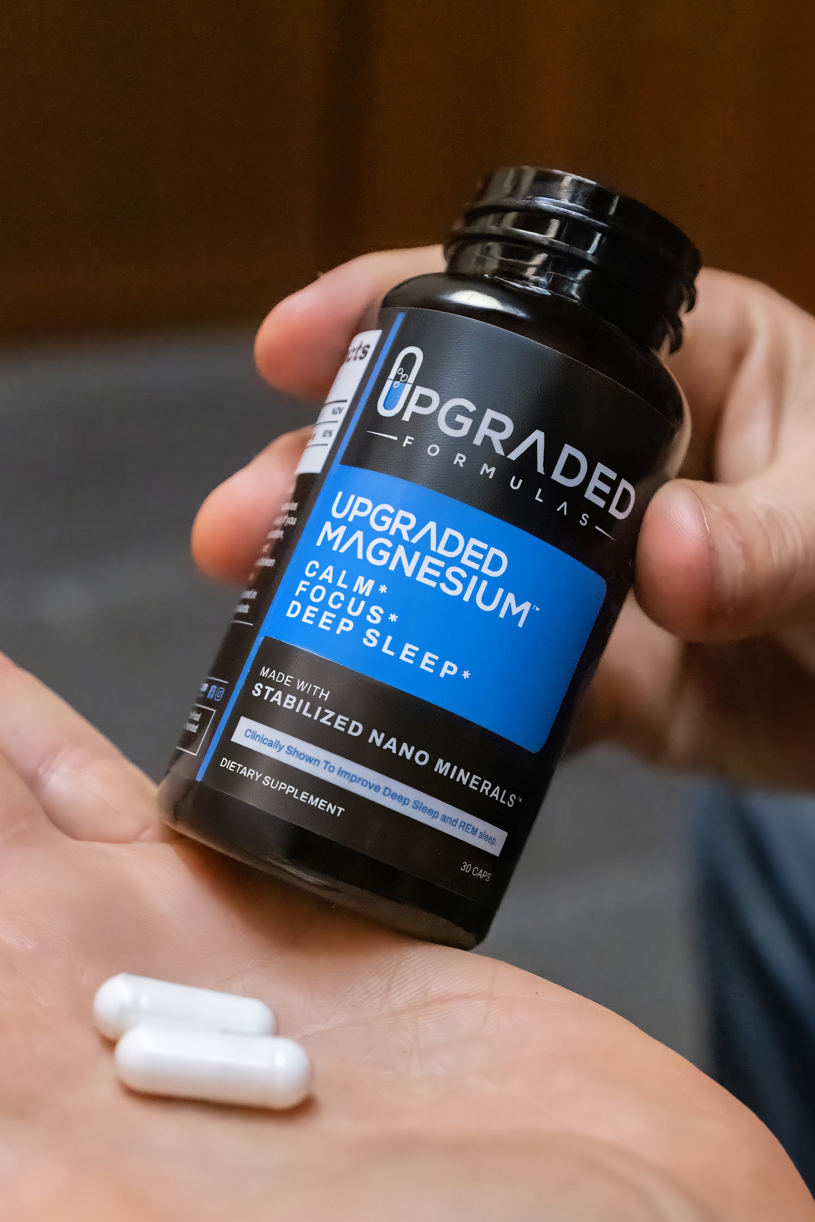 Upgraded Magnesium Capsules — Clinically Shown to Improve Deep Sleep & REM