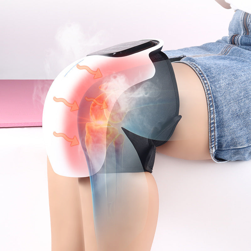 KneeRelief Pro — Heated Knee Massager with Red Light Therapy