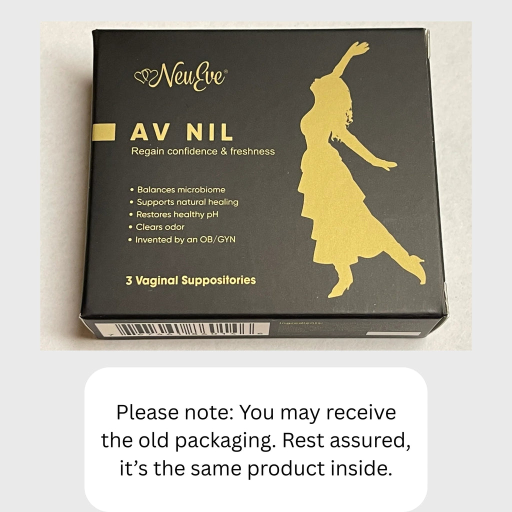 NeuEve AV Clear | Natural Vaginal Suppository for Aerobic Vaginitis Relief