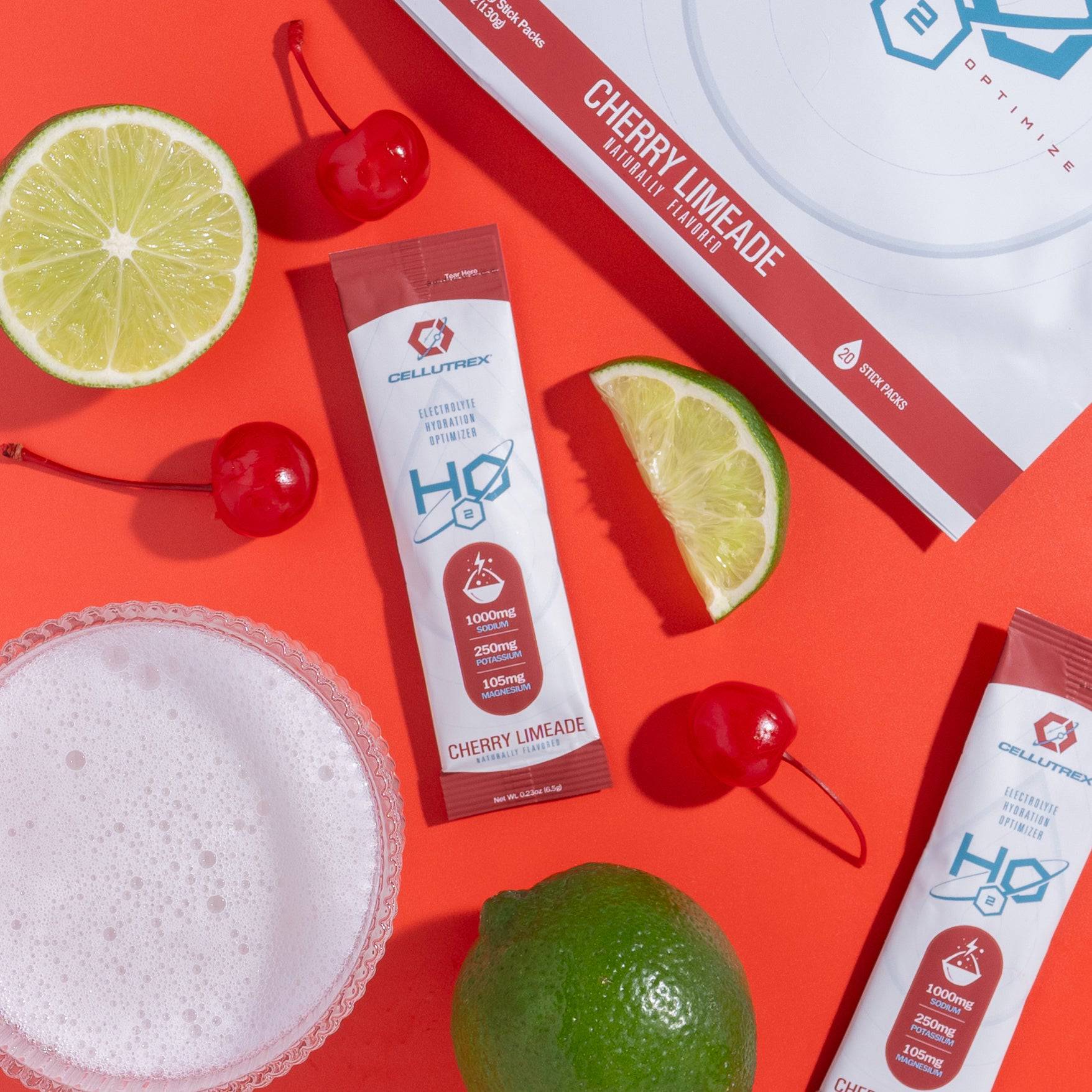 H2O Electrolytes™ Variety Pack — 20 Count Zero Sugar Hydration Powder
