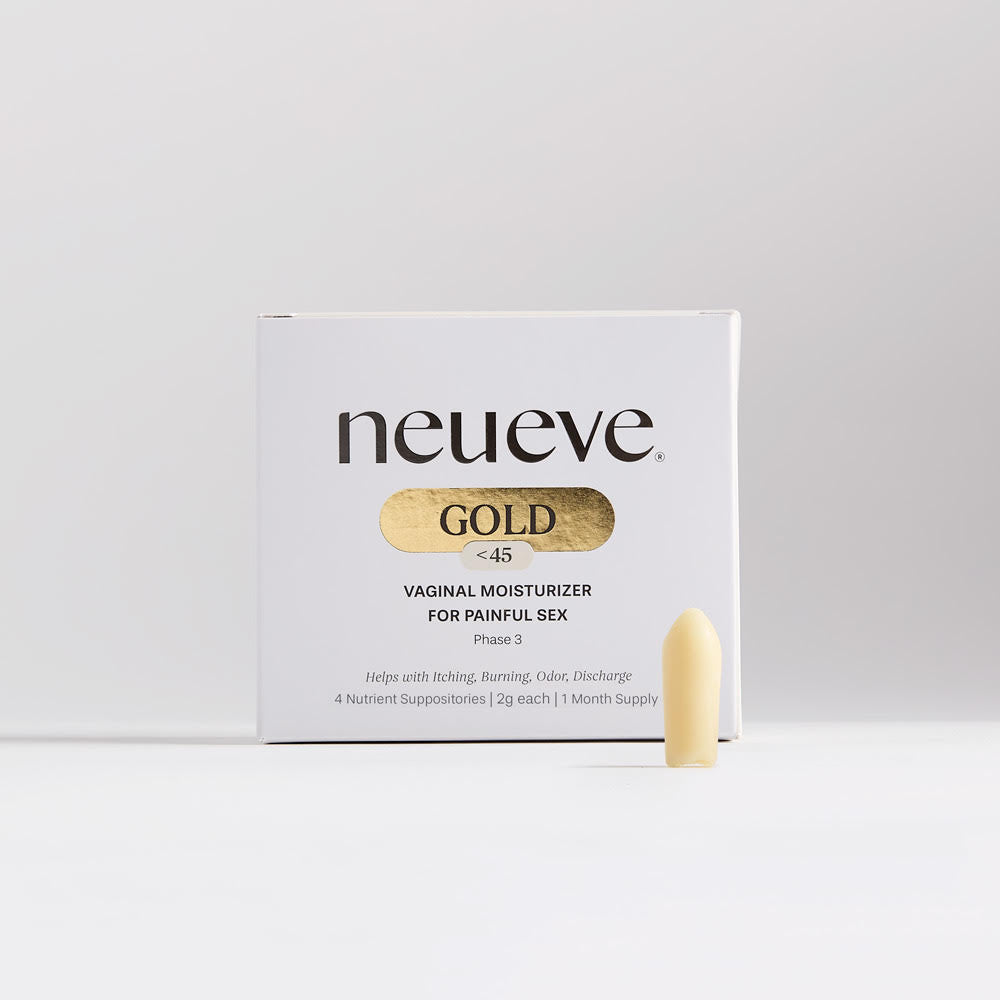 NeuEve Gold | Strongest Natural Vaginal Suppository for Dryness & Odor
