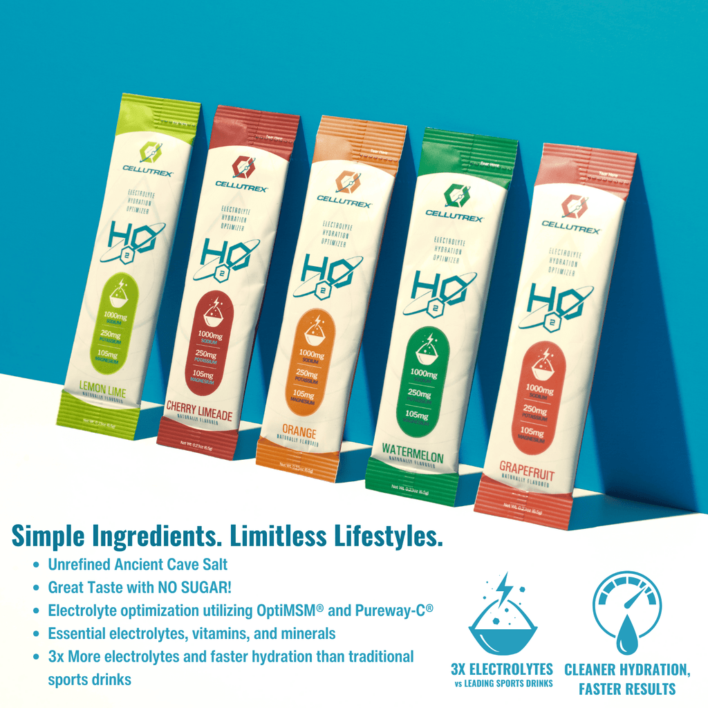H2O Electrolytes™ Variety Pack — 20 Count Zero Sugar Hydration Powder