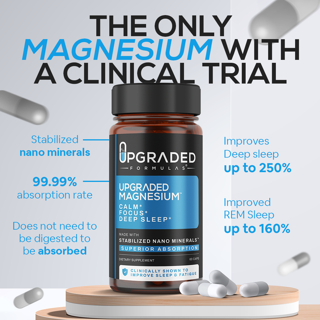 Upgraded Magnesium Capsules — Clinically Shown to Improve Deep Sleep & REM