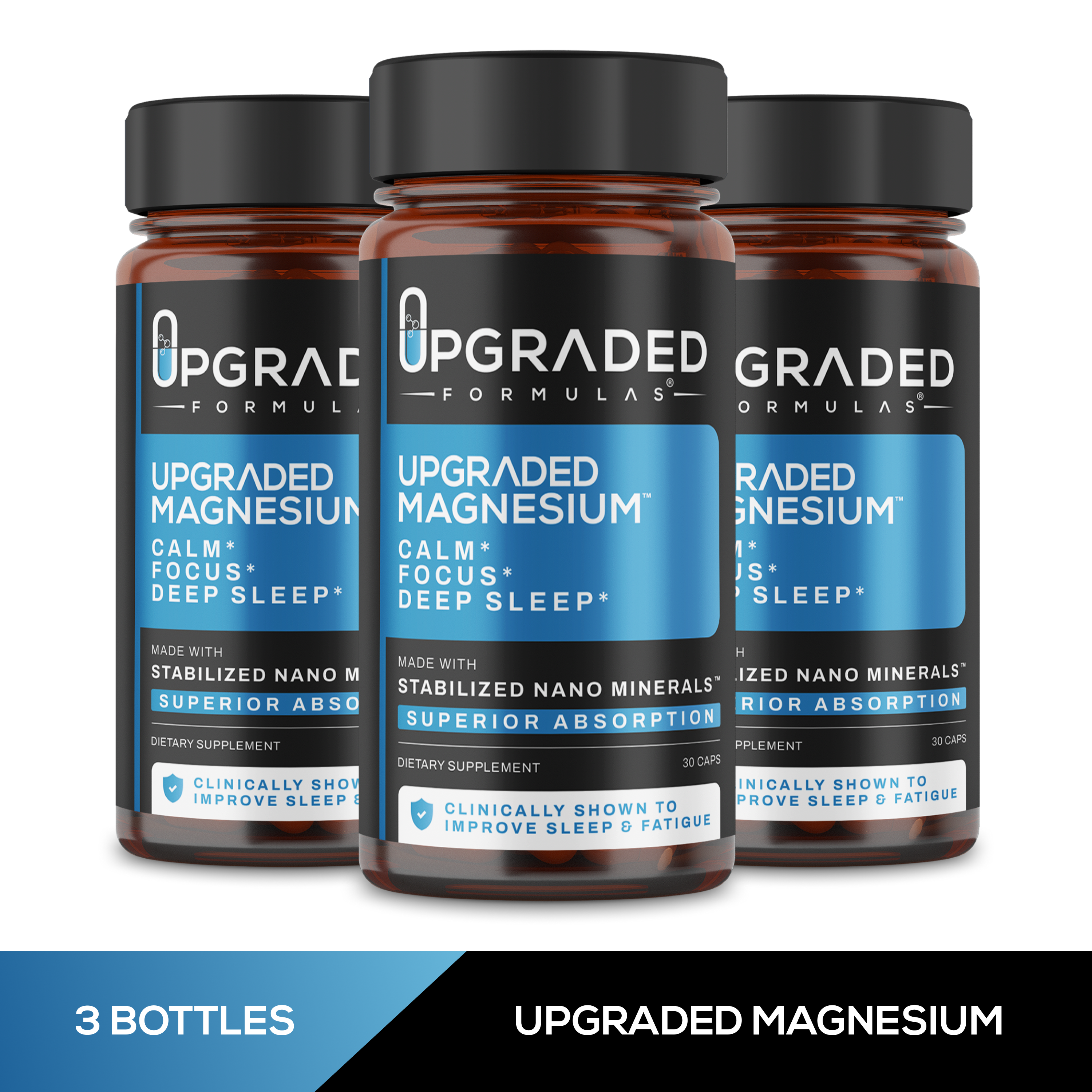 Upgraded Magnesium Capsules — Clinically Shown to Improve Deep Sleep & REM