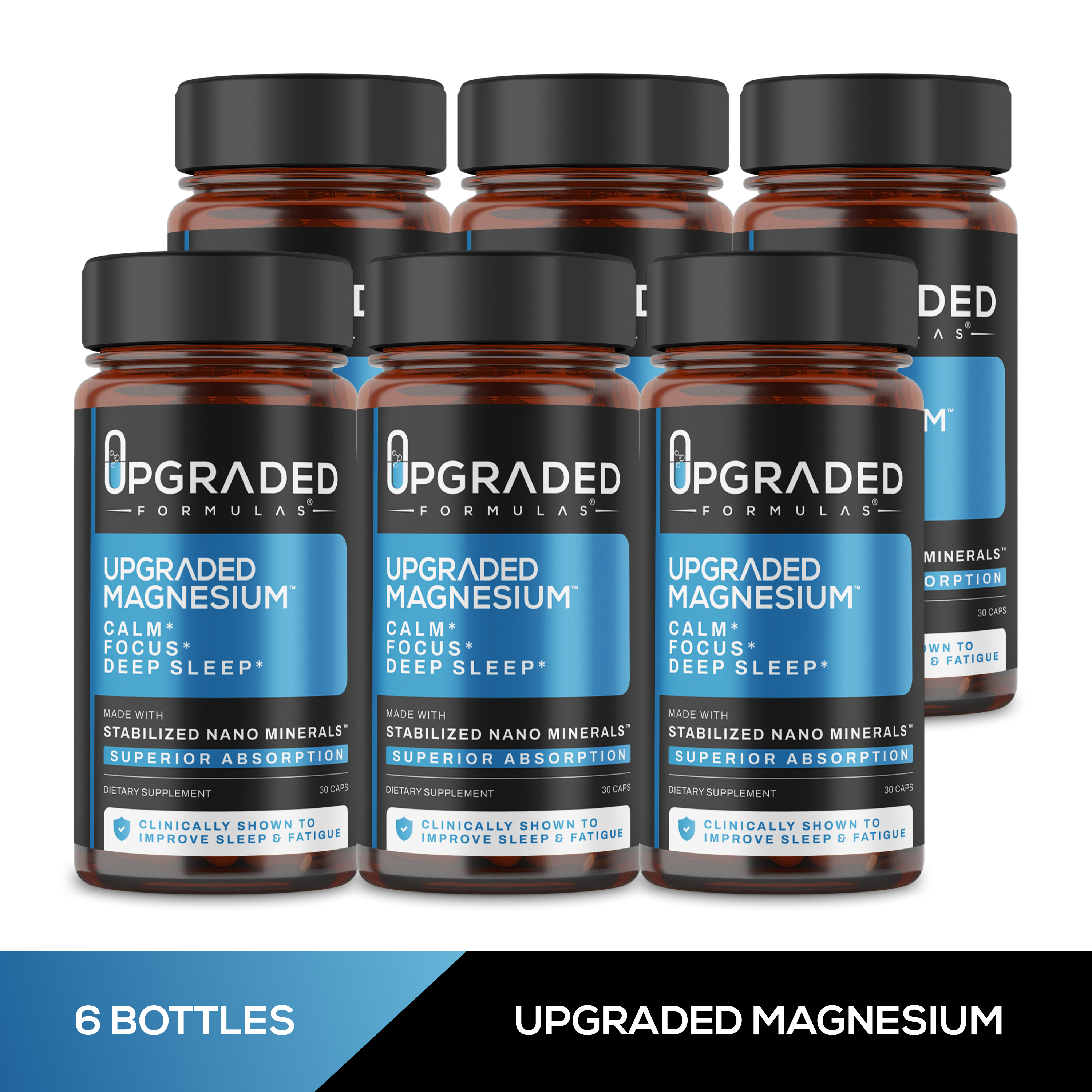 Upgraded Magnesium Capsules — Clinically Shown to Improve Deep Sleep & REM
