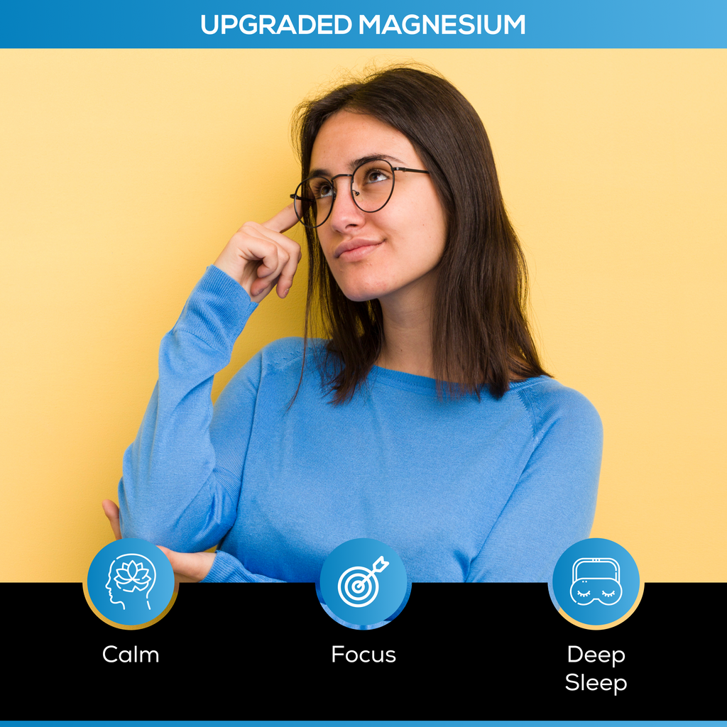 Upgraded Magnesium Capsules — Clinically Shown to Improve Deep Sleep & REM