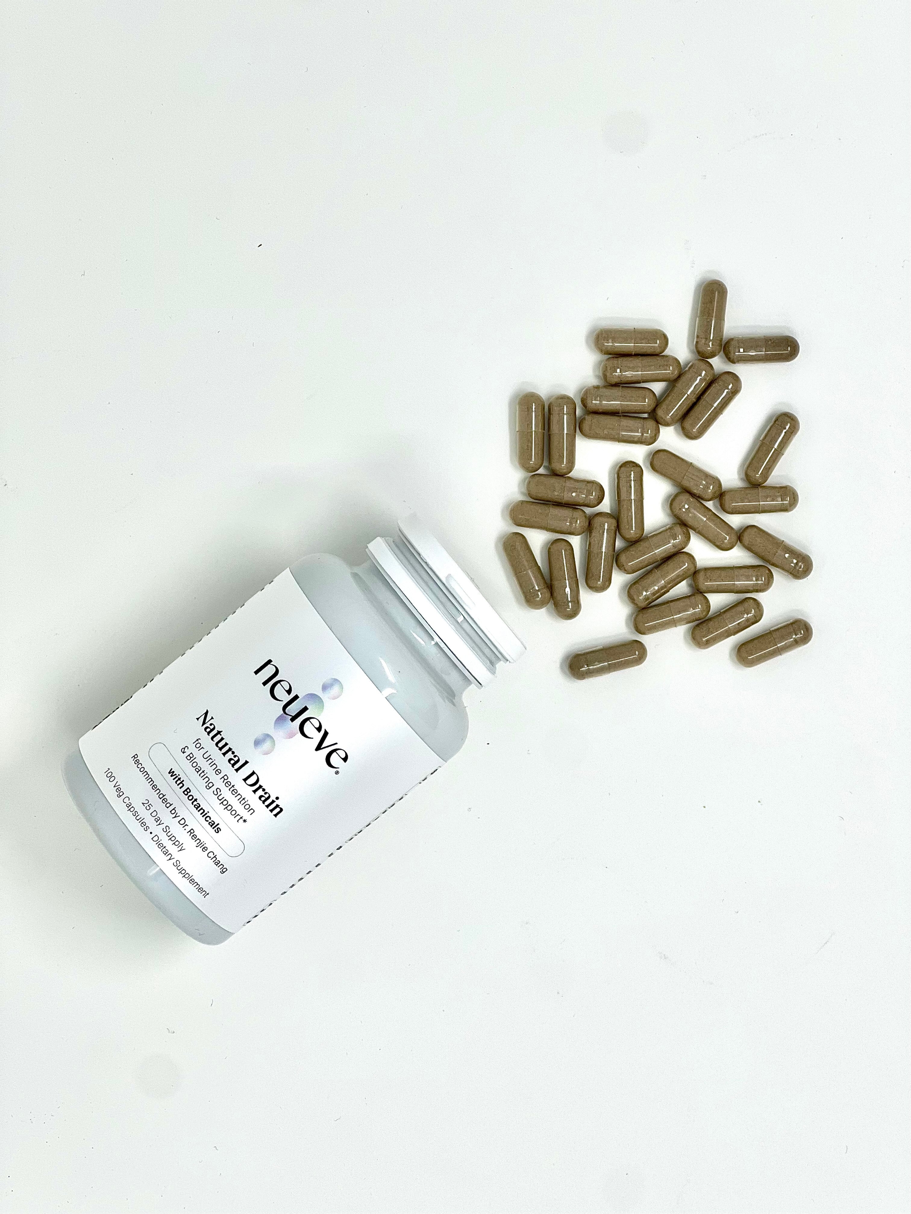 NeuEve Natural Drain | Supplement for Urine Retention & Bloating Relief