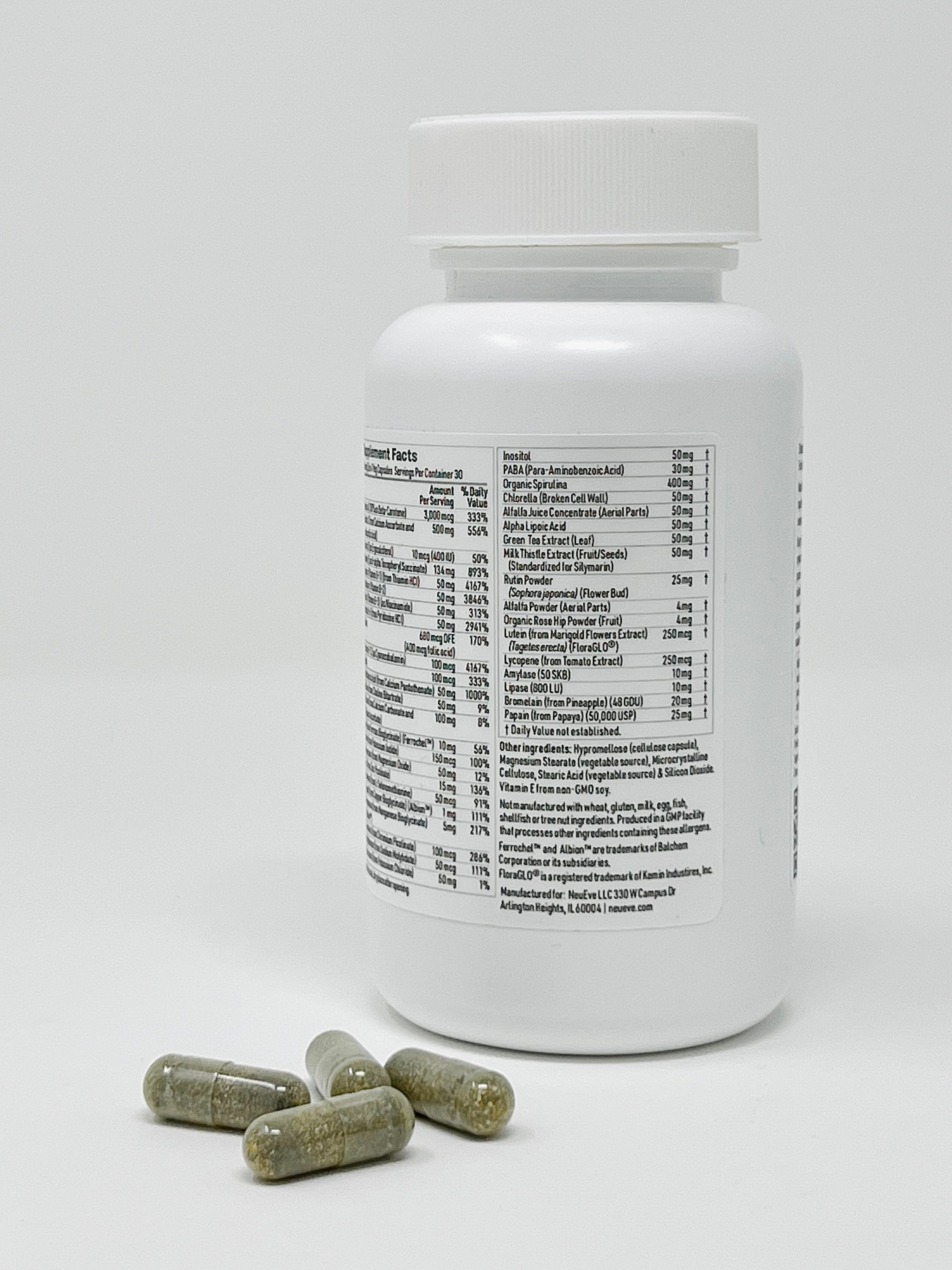NeuEve Multivitamin | Complete Daily Supplement for Women in Menopause