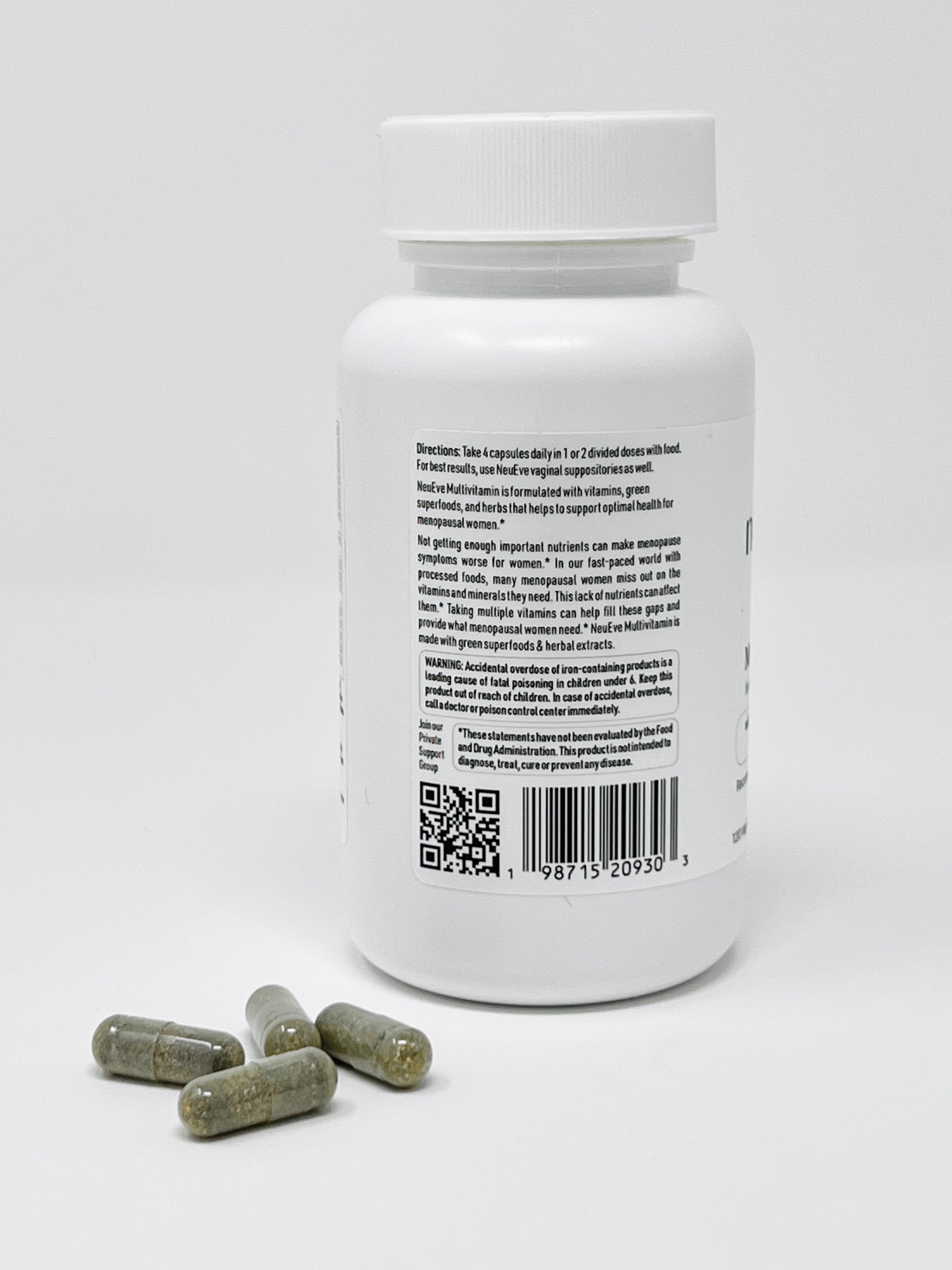 NeuEve Multivitamin | Complete Daily Supplement for Women in Menopause