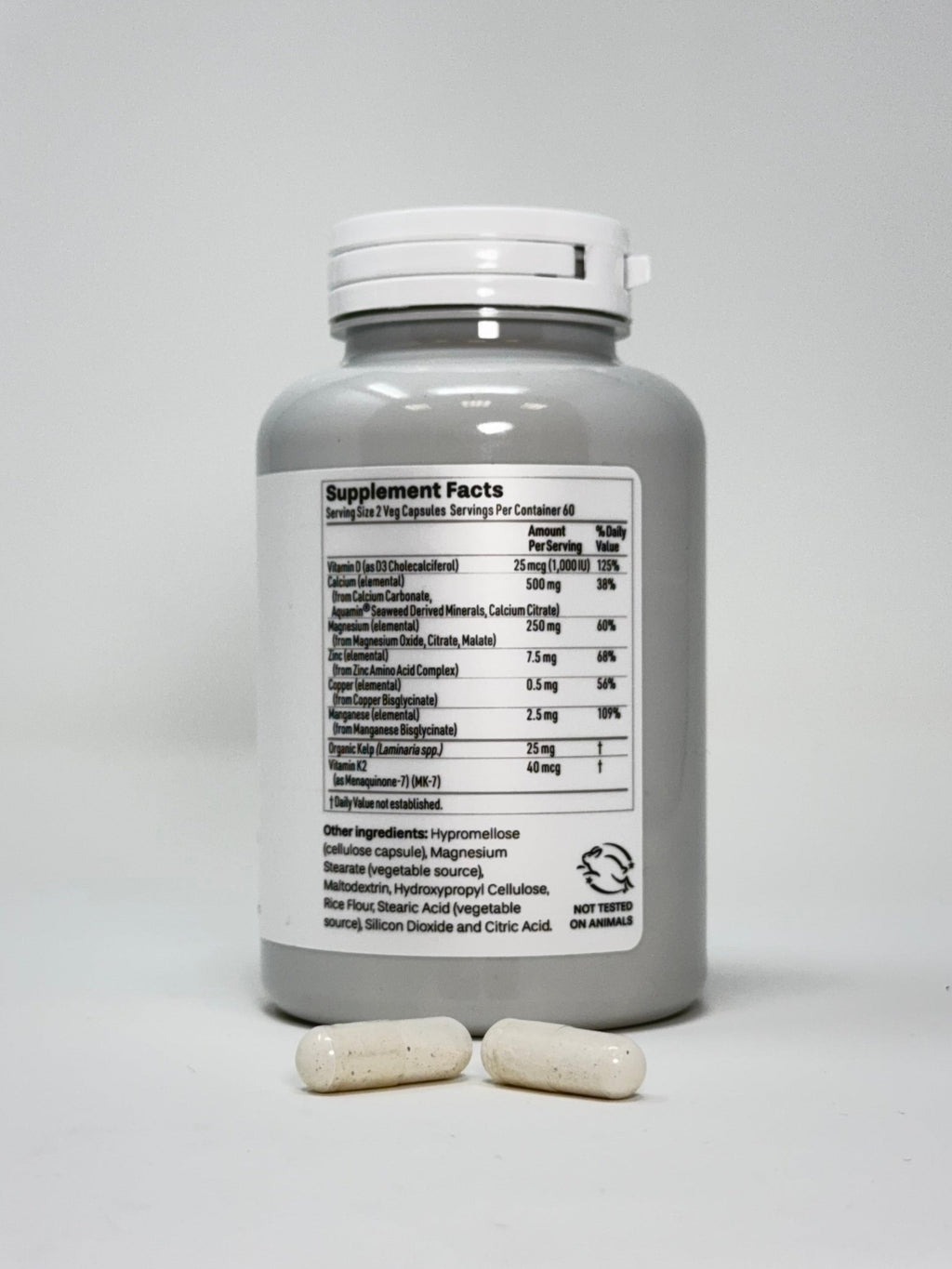NeuEve Bone Support | Calcium, D3 & K2 Supplement for Bone & Vaginal Health