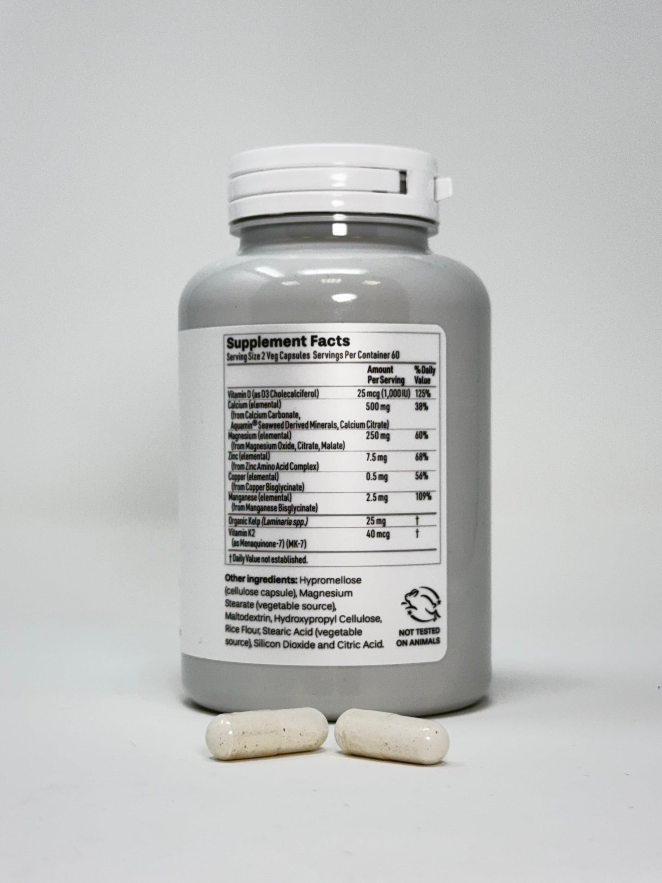 NeuEve Bone Support | Calcium, D3 & K2 Supplement for Bone & Vaginal Health