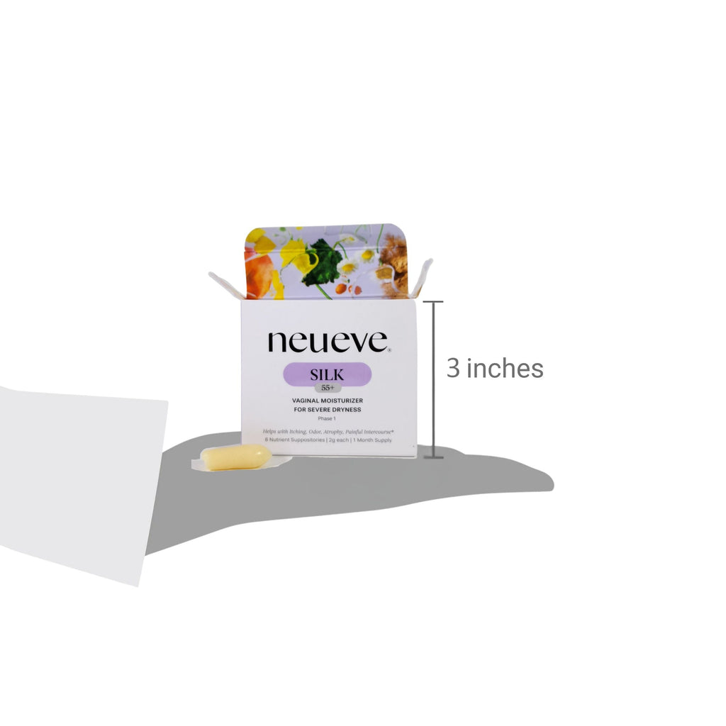 NeuEve Silk | Gentle Natural Vaginal Suppository for Women 50–70