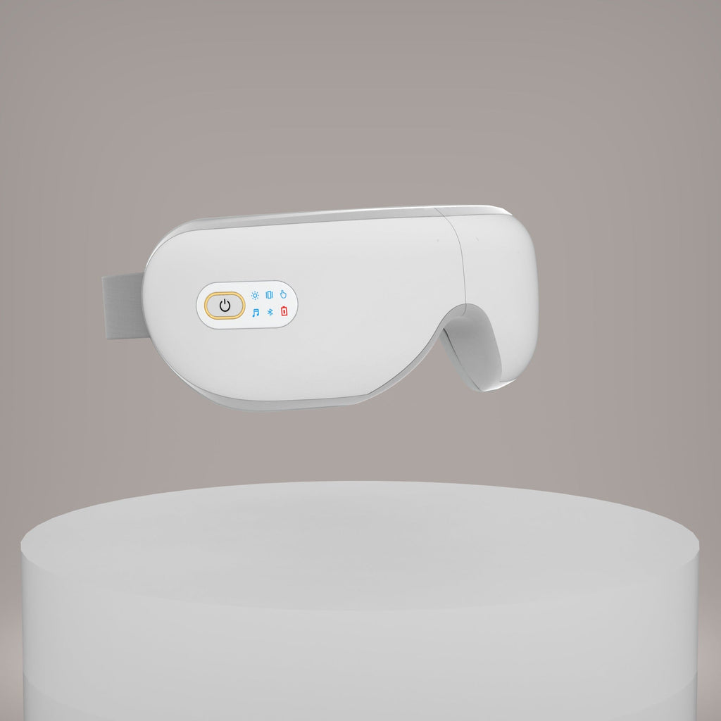 EyeUnwind Eye Massager — Heat, Compression & Bluetooth Relief
