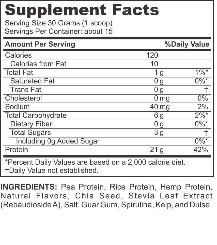 Elemental Vegan Protein Powder — Gut-Gentle Plant-Based Nutrition