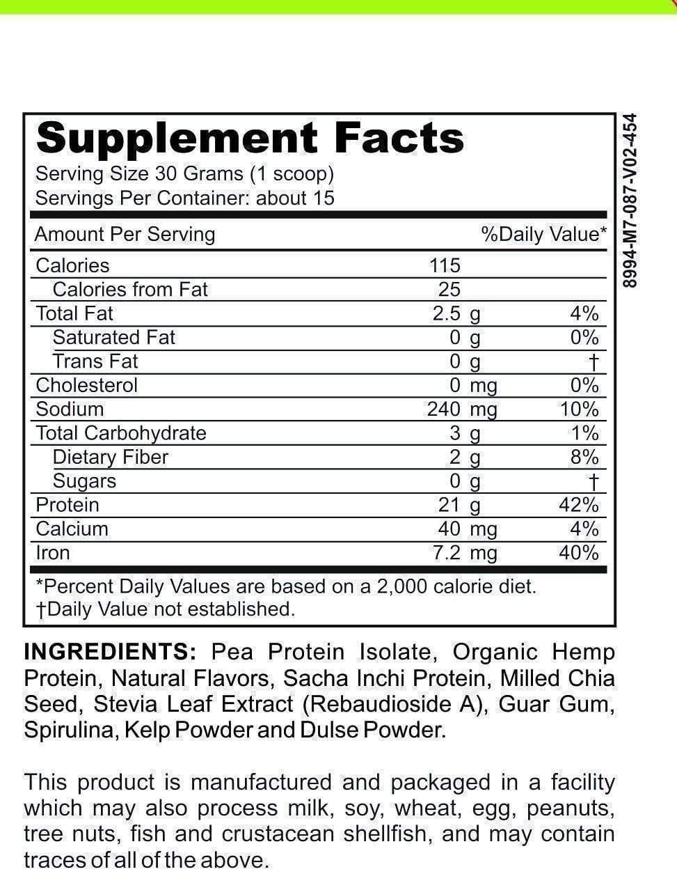 Elemental Vegan Protein Powder — Gut-Gentle Plant-Based Nutrition