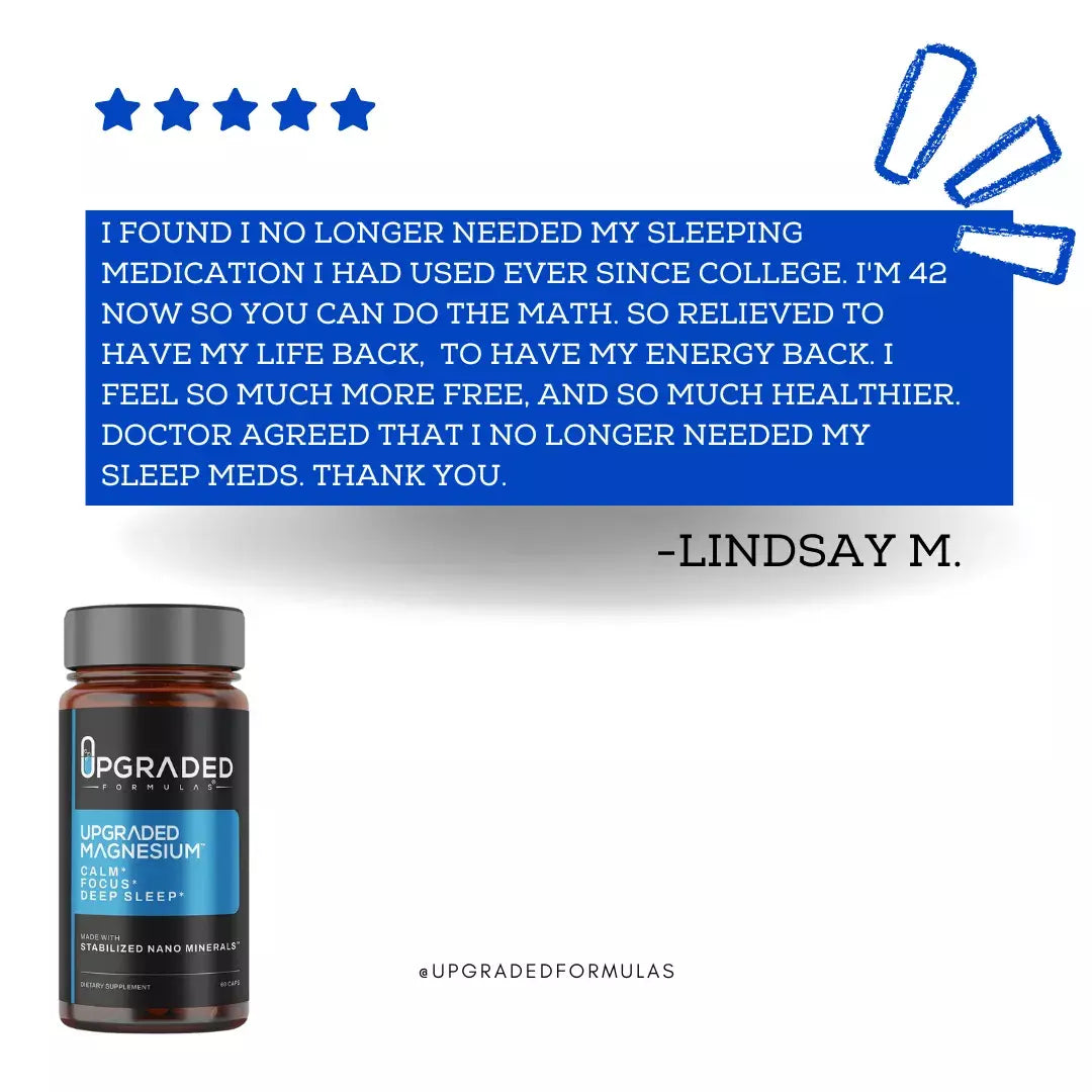 Upgraded Magnesium Capsules — Clinically Shown to Improve Deep Sleep & REM
