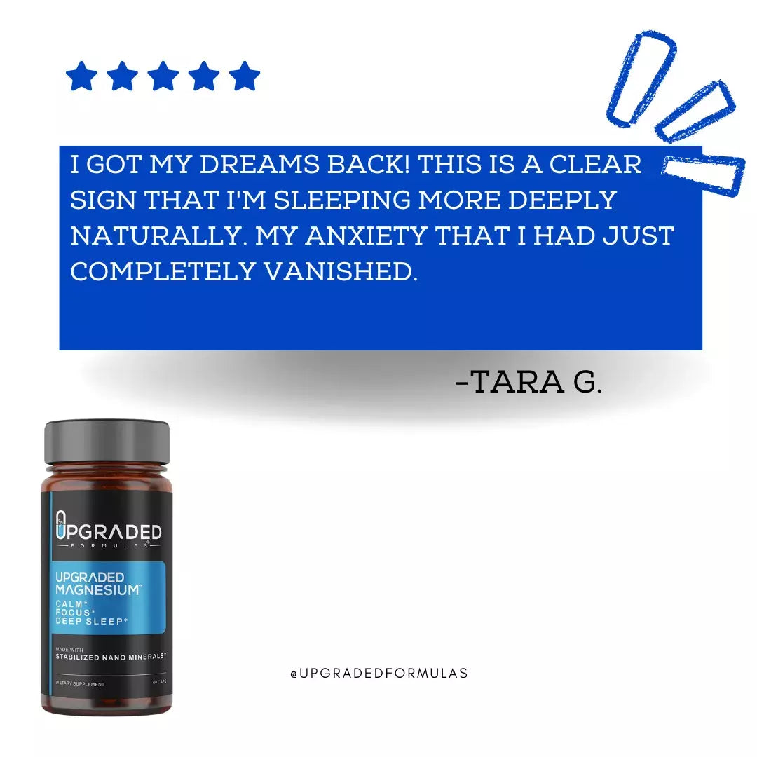 Upgraded Magnesium Capsules — Clinically Shown to Improve Deep Sleep & REM